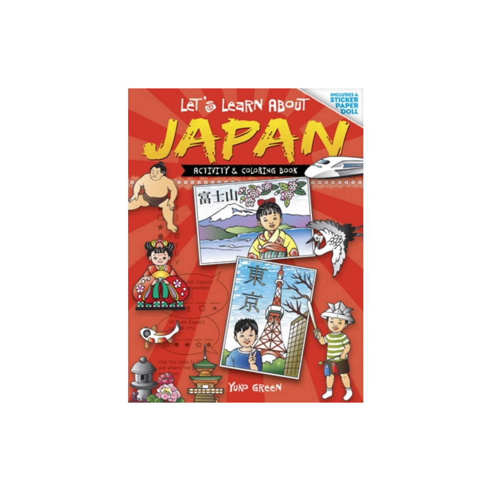 Let'S Learn About Japan Col Bk (häftad, english) Dover publications inc.