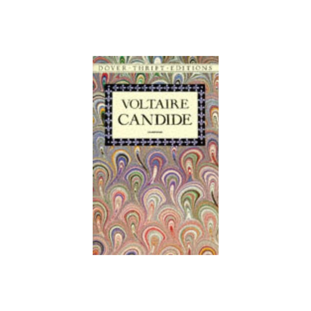 Candide (häftad, english) Dover publications inc.