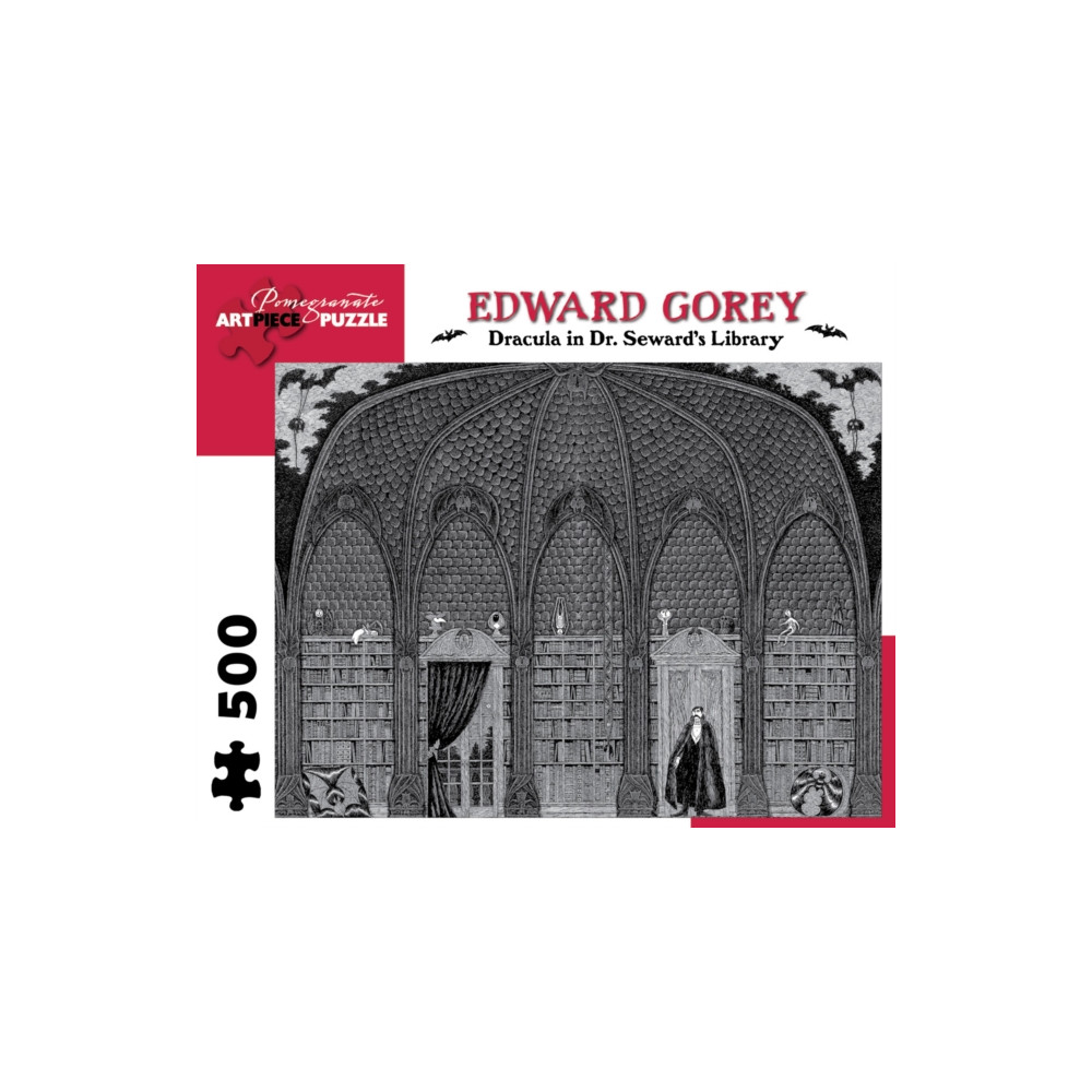 Dracula in Dr. Seward's Library 500-Piece Jigsaw Puzzle Pomegranate Communications Inc,US