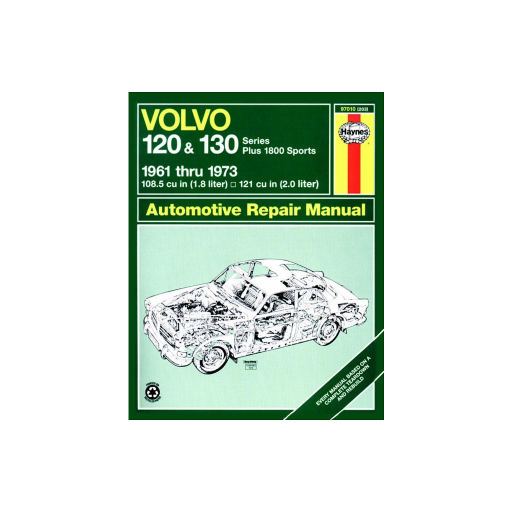 Volvo 120 & 130 Series (and P1800) (61 - 73) Haynes Repair Manual (häftad, eng)