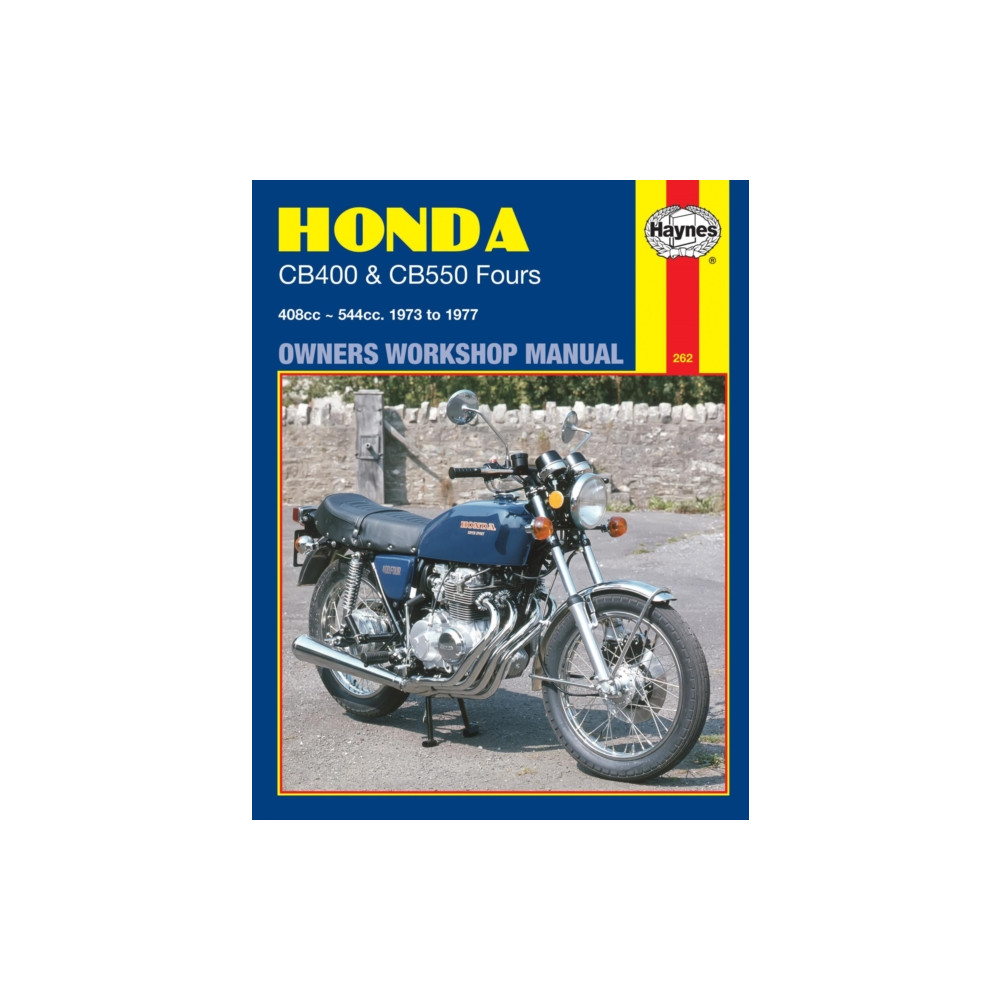 Honda CB400 & CB550 Fours (73 - 77) (häftad, english) Haynes Publishing Group
