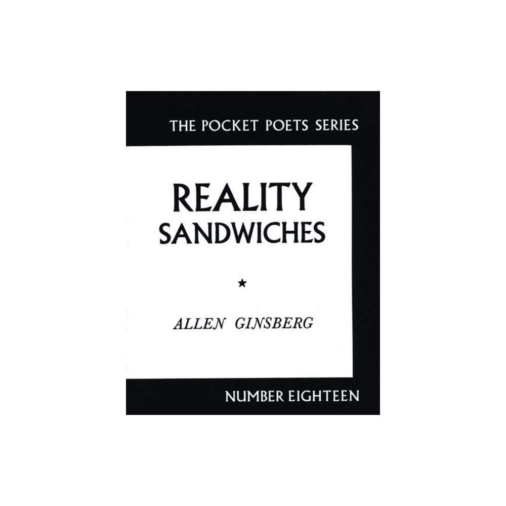 Reality Sandwiches (häftad, english) City Lights Books