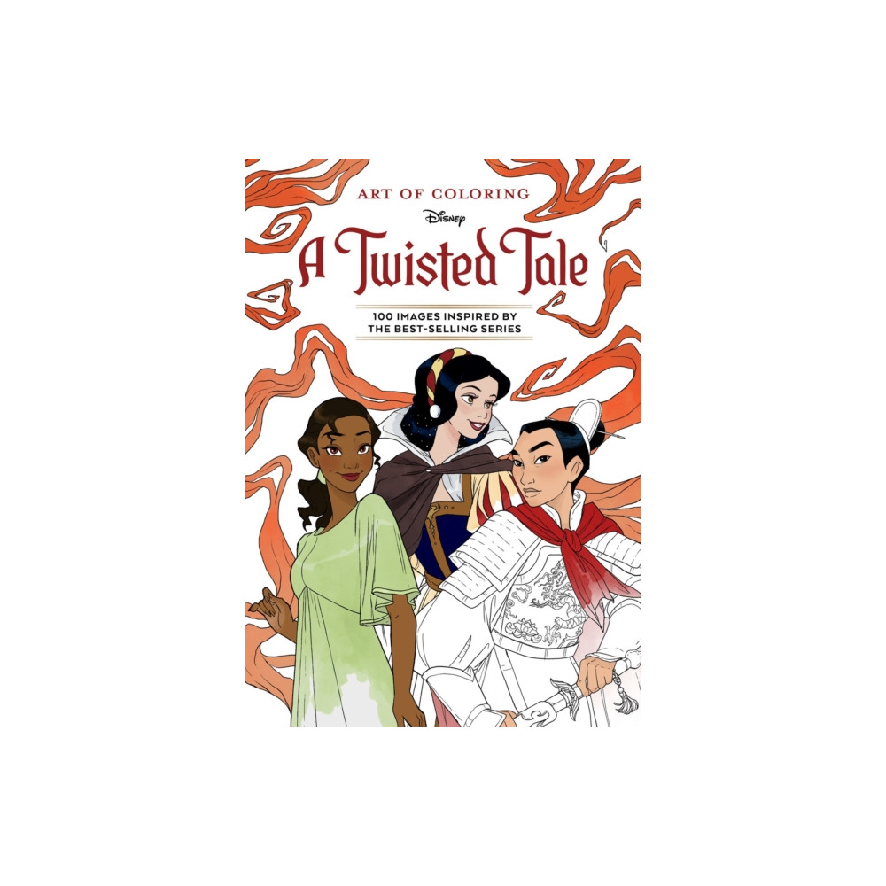 Art of Coloring: A Twisted Tale (häftad, english) Disney Book Publishing Inc.