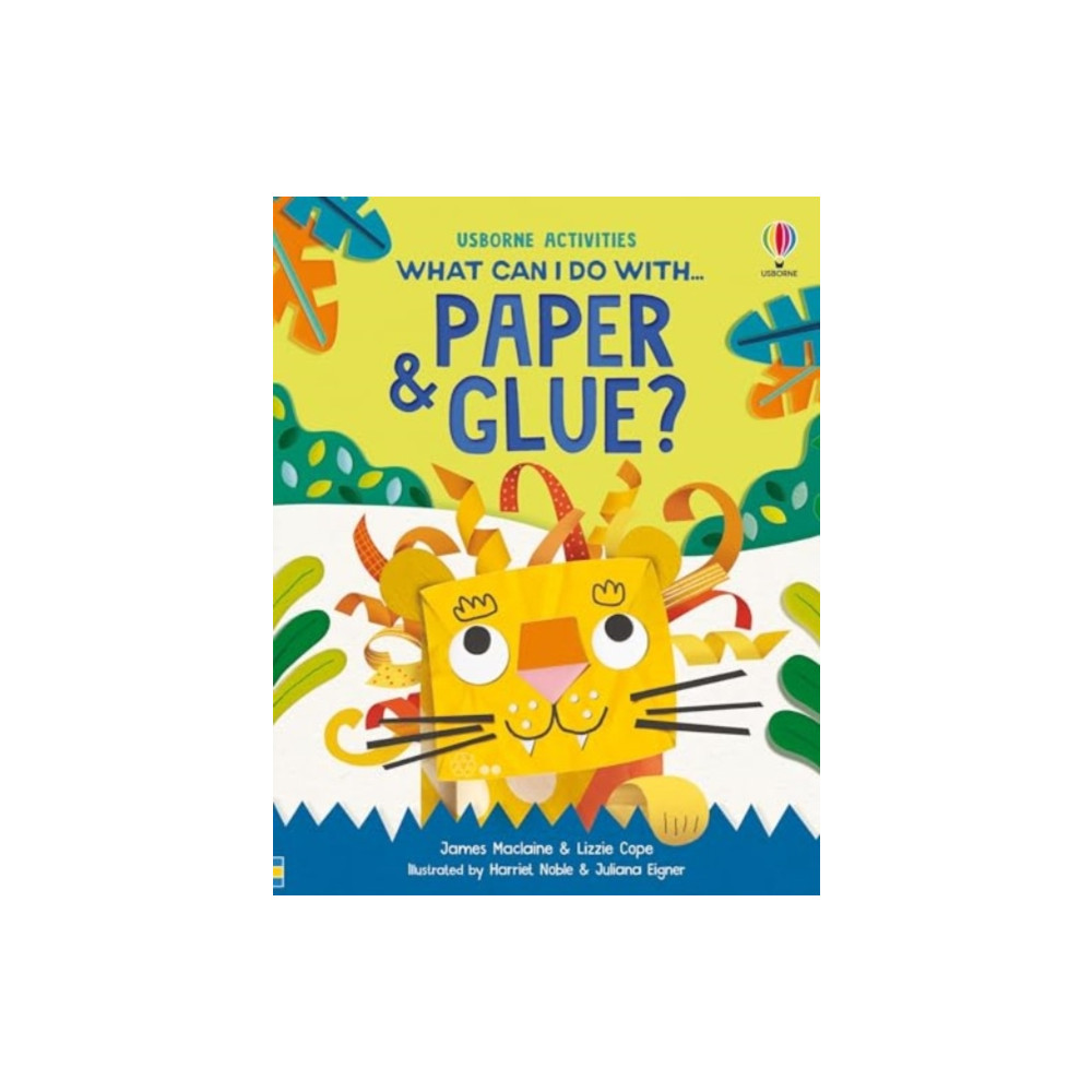 What Can I Do With Paper and Glue? (häftad, english) Usborne Publishing Ltd