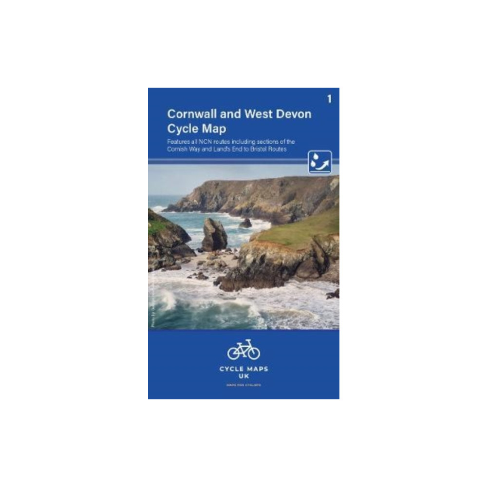 Cornwall & West Devon Cycle Map 1 Cordee