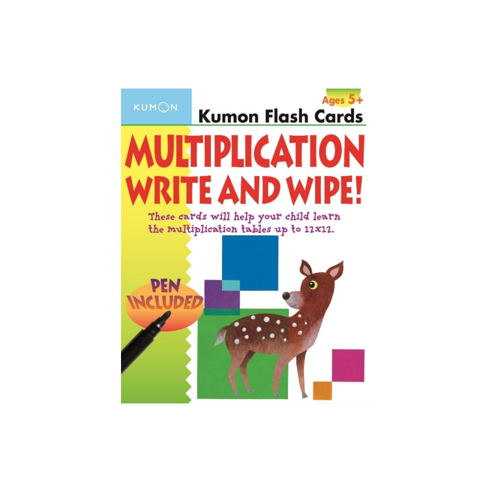 Multiplication Write & Wipe (häftad, english) Kumon Publishing North America, Inc