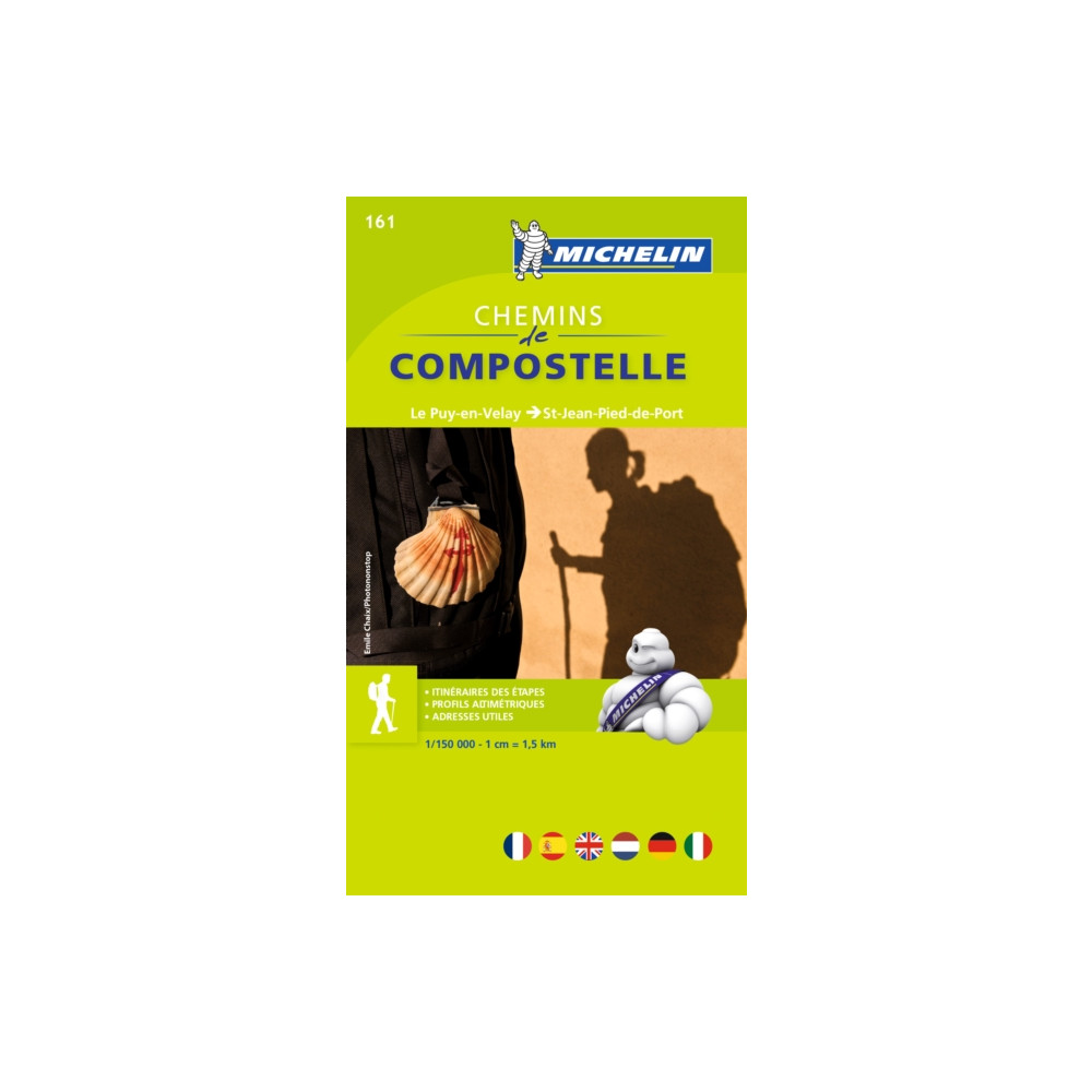 Le chemin de Compostelle - Zoom Map 161 Michelin Editions Des Voyages