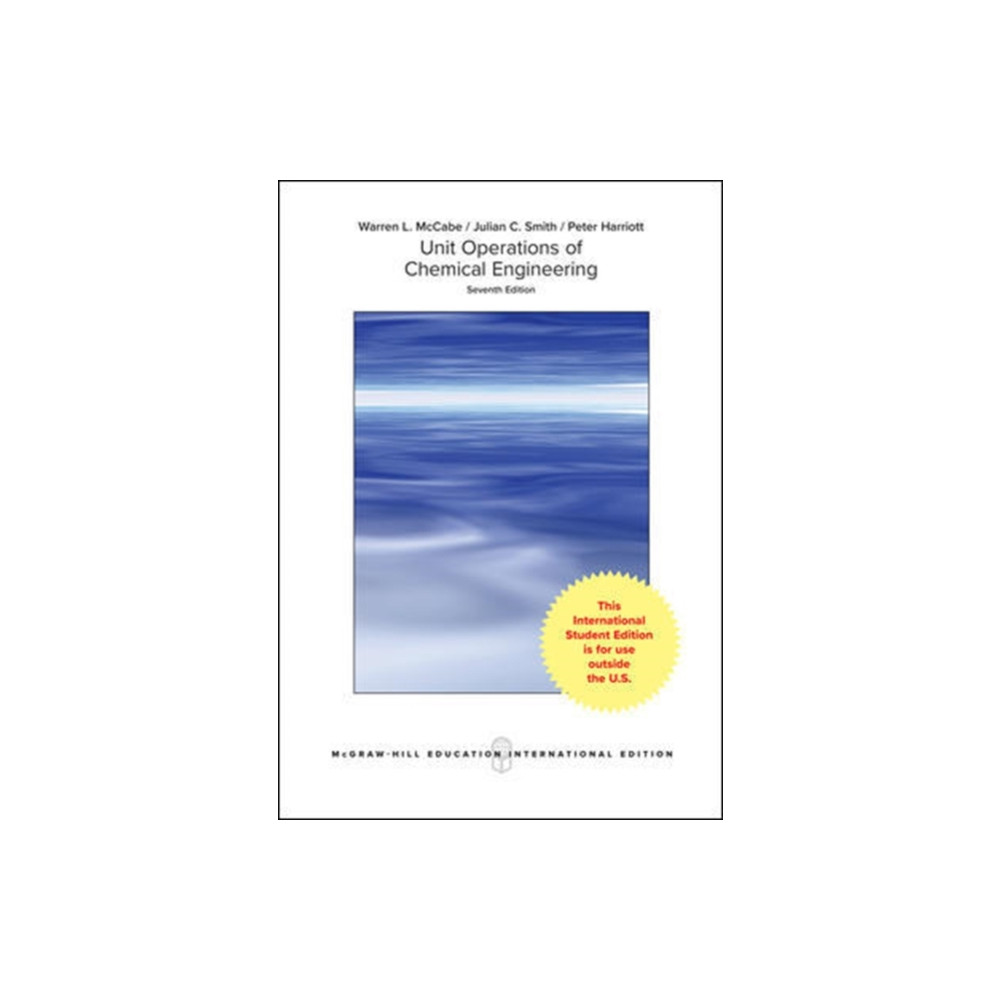 Unit Operations of Chemical Engineering (Int'l Ed) (häftad, english) McGraw-Hill Education - Europe