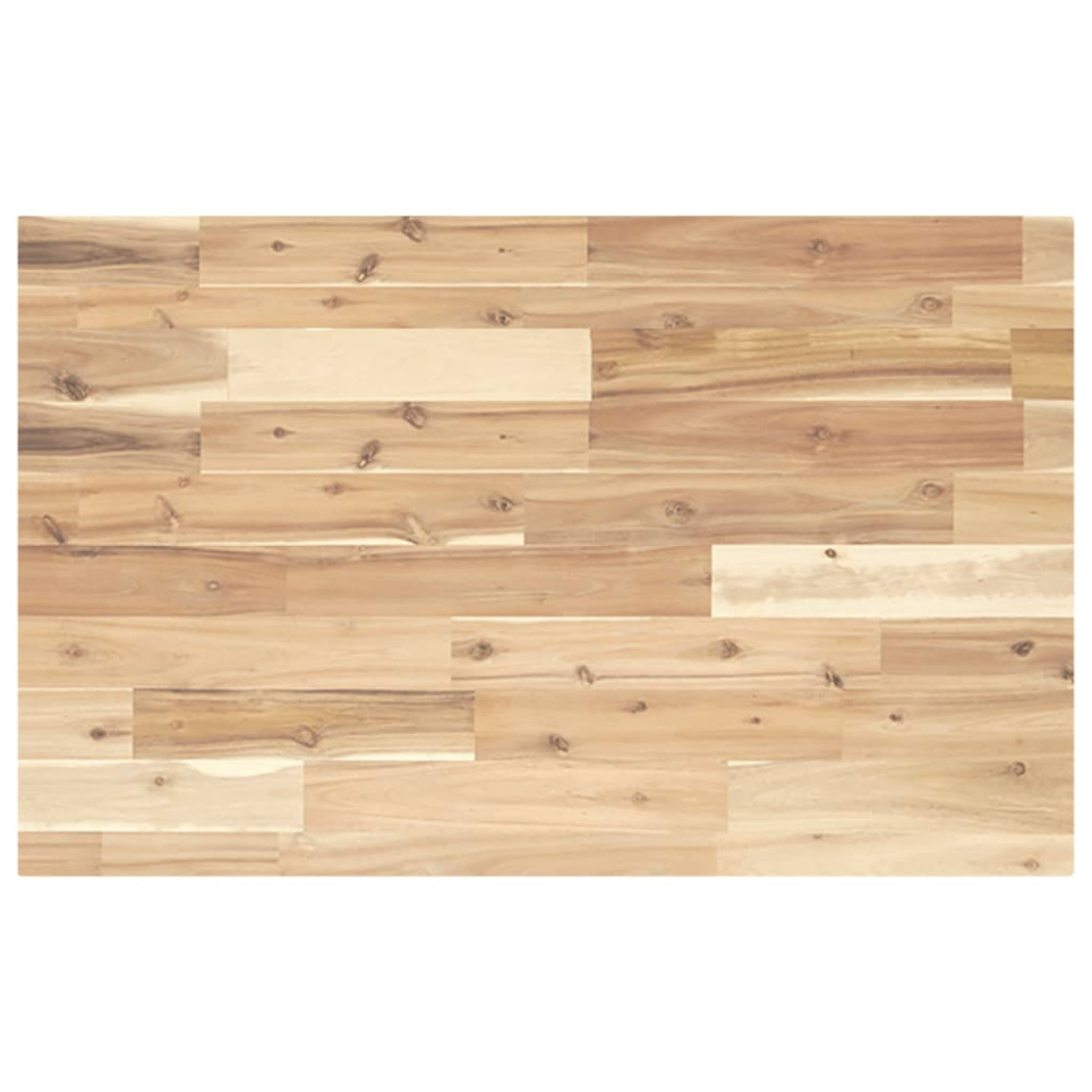 Bordsskiva obehandlad 60x50x4 cm massivt akaciaträ