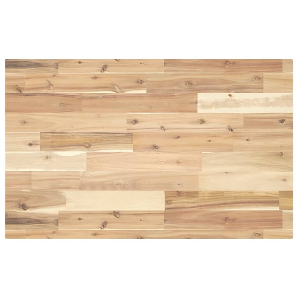 Bordsskiva obehandlad 120x50x4 cm massivt akaciaträ