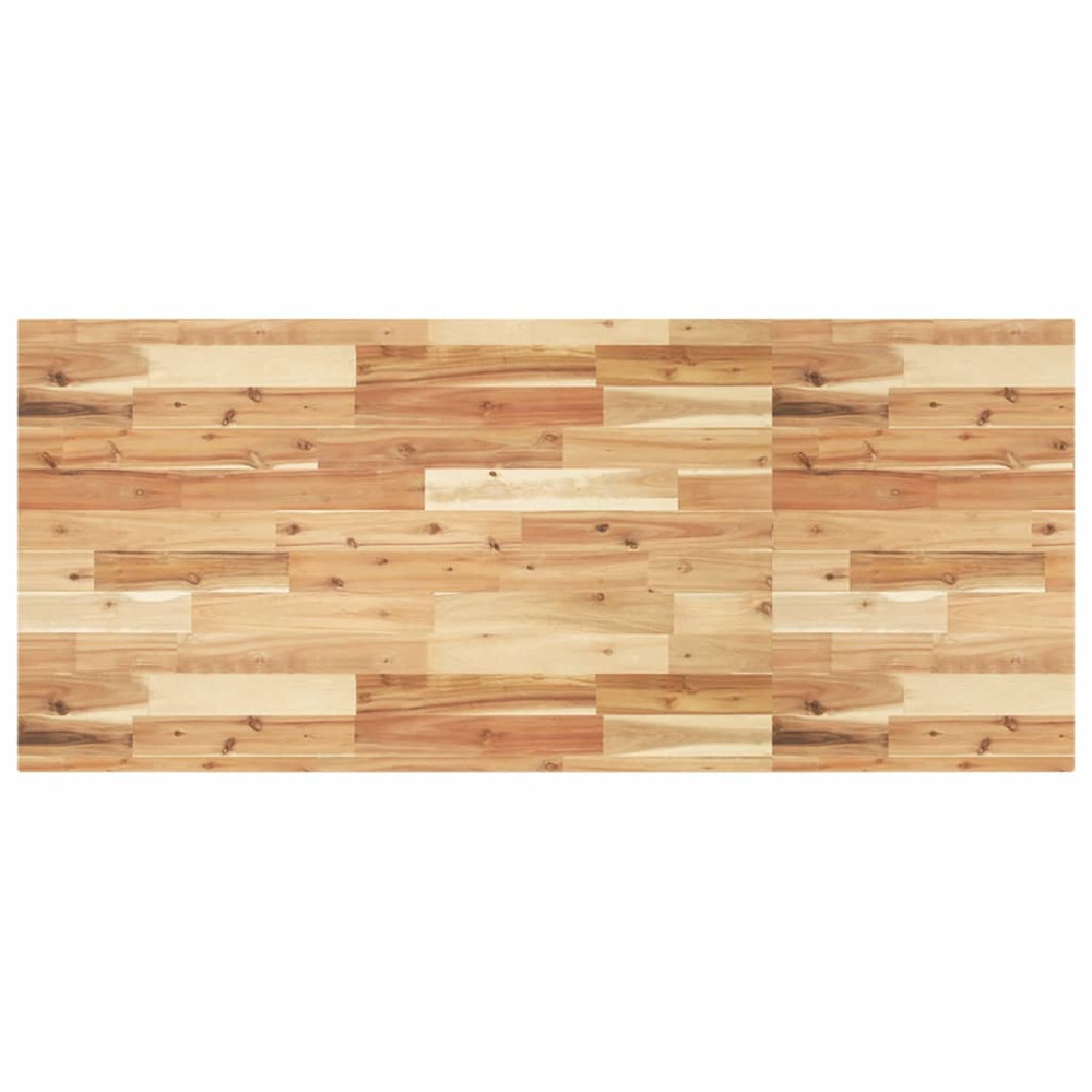 Bordsskiva behandlad 140x60x4 cm massivt akaciaträ