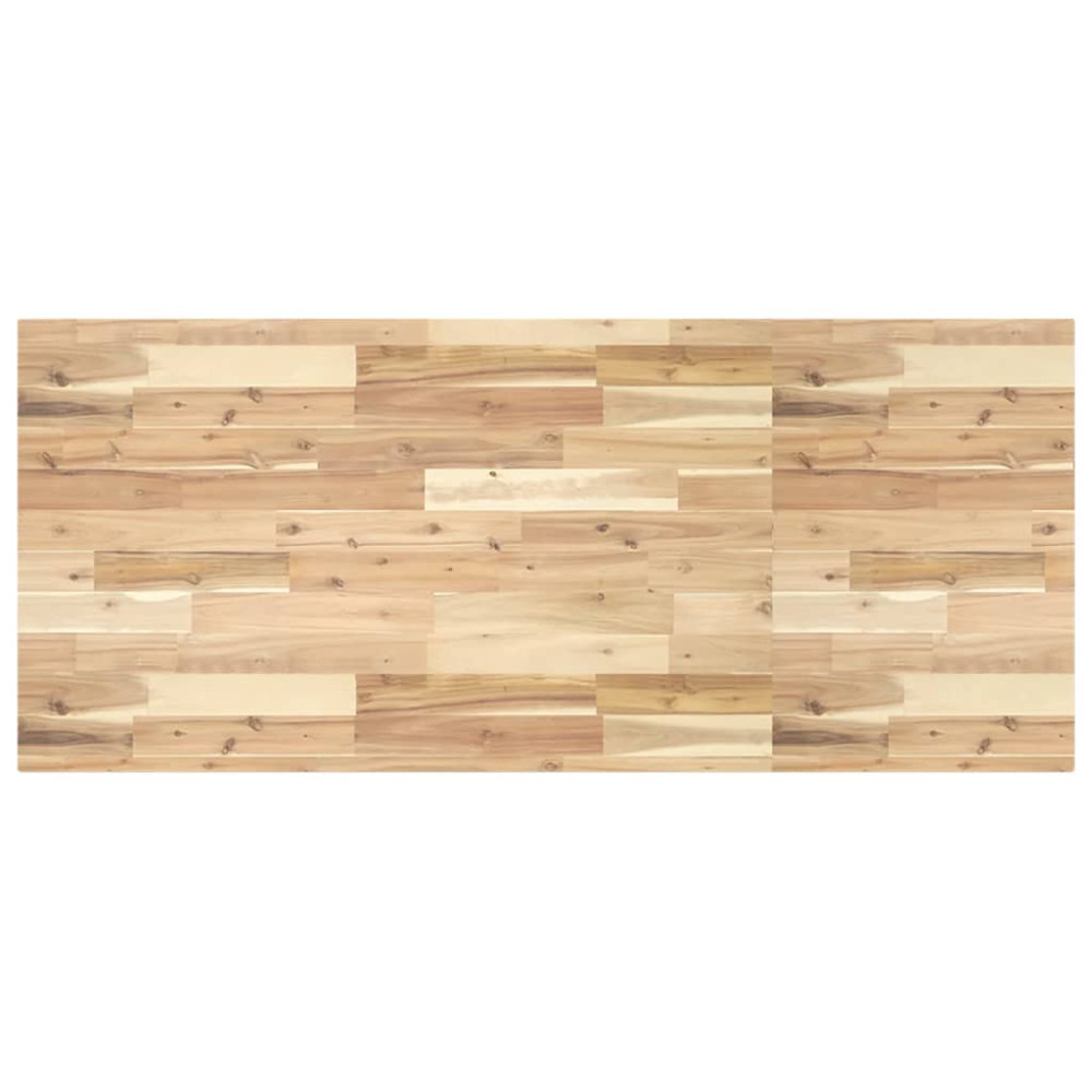 Bordsskiva obehandlad 140x60x4 cm massivt akaciaträ