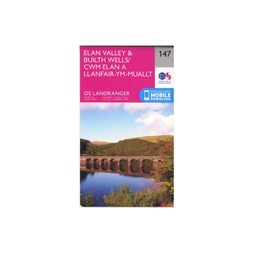 Elan Valley & Builth Wells Ordnance Survey