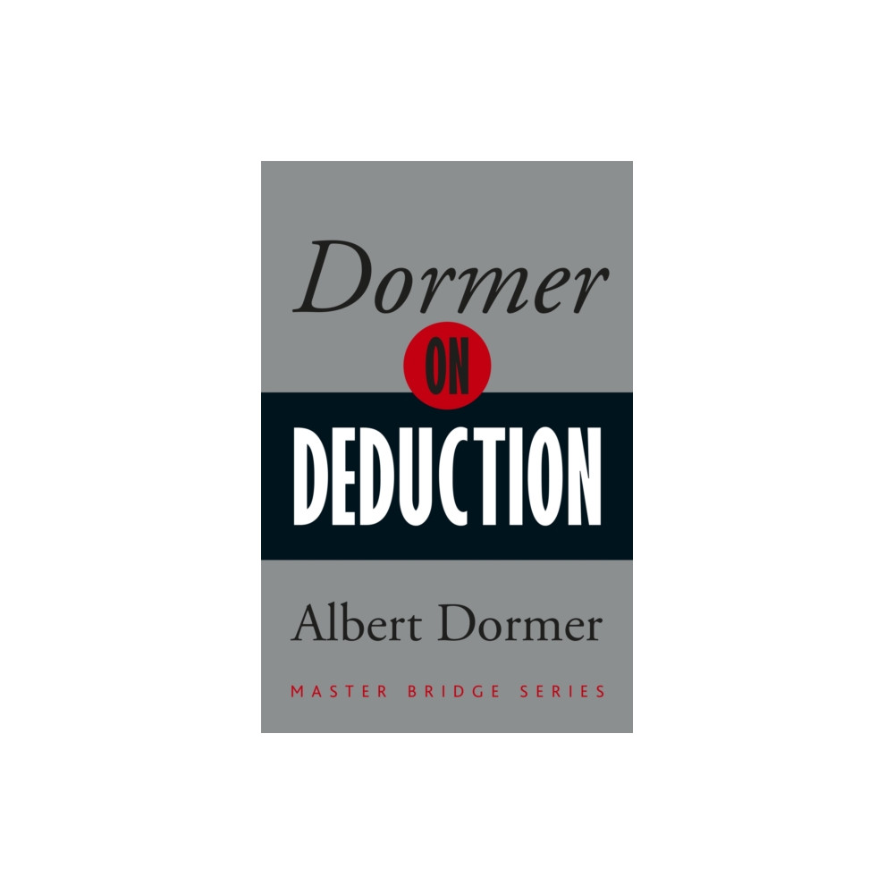 Dormer on Deduction (häftad, english) Orion Publishing Co