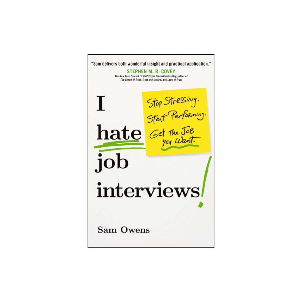 I Hate Job Interviews (häftad, english) HarperCollins Focus