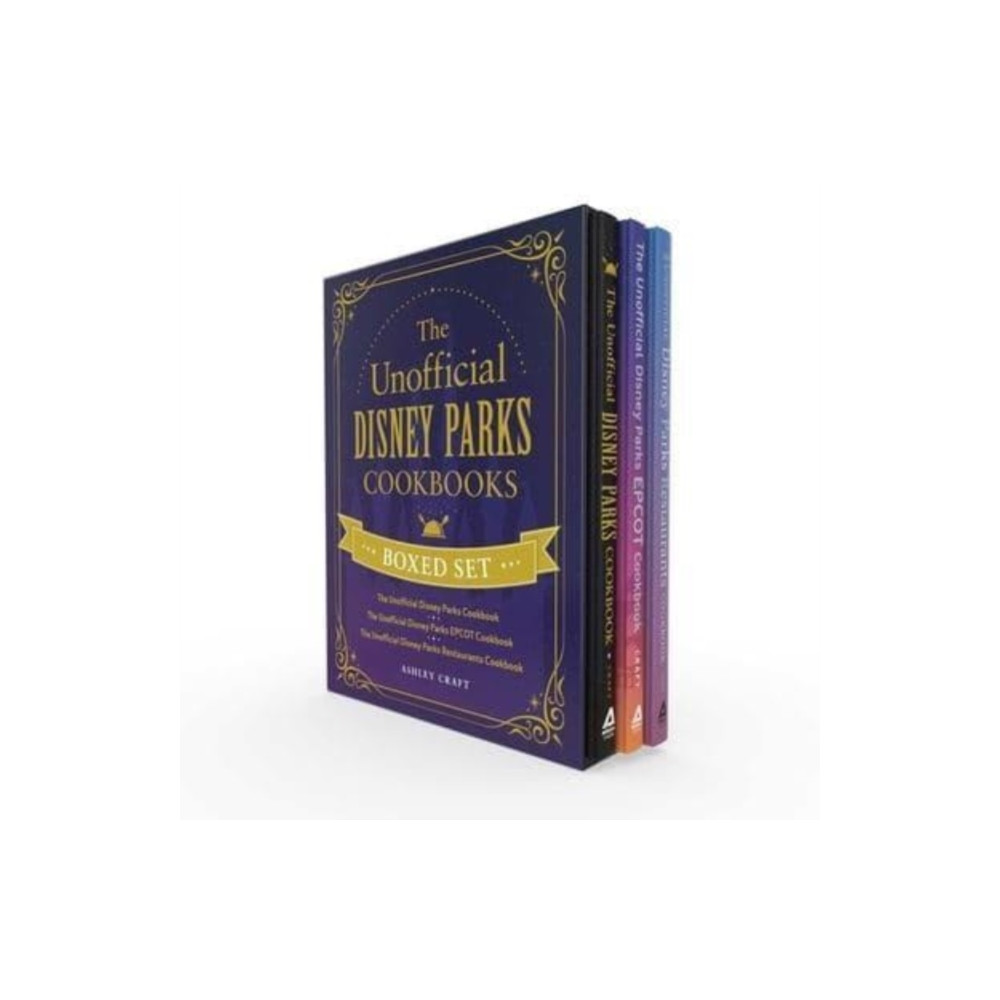 The Unofficial Disney Parks Cookbooks Boxed Set (inbunden, english) Adams Media Corporation