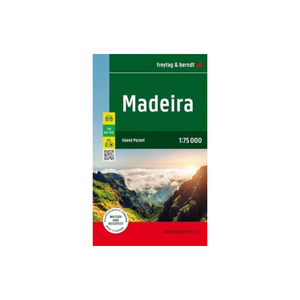 Madeira Island Pocket Map Freytag-Berndt