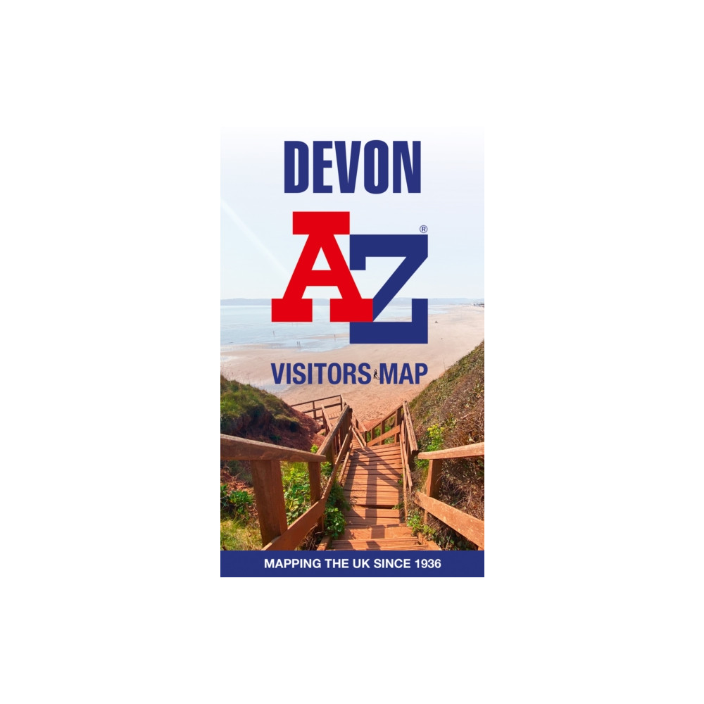 Devon A-Z Visitors Map HarperCollins Publishers