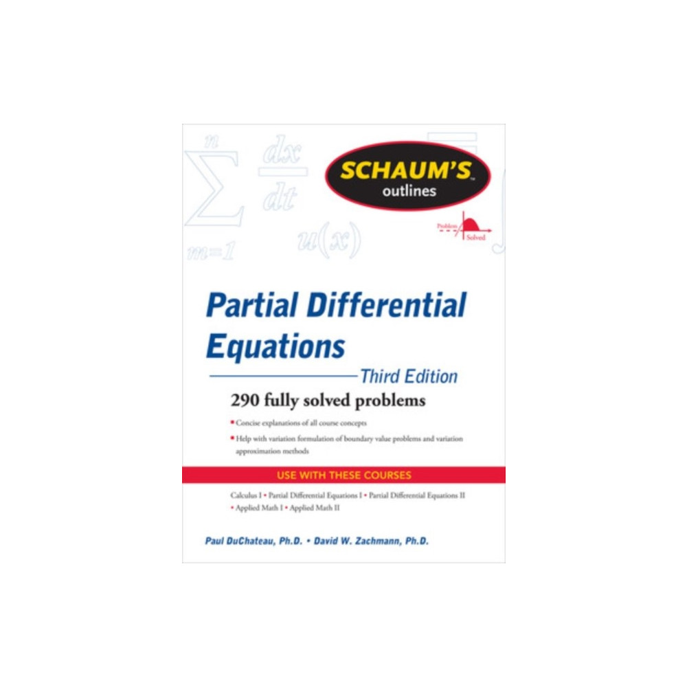 Schaum's Outline of Partial Differential Equations (häftad, eng)