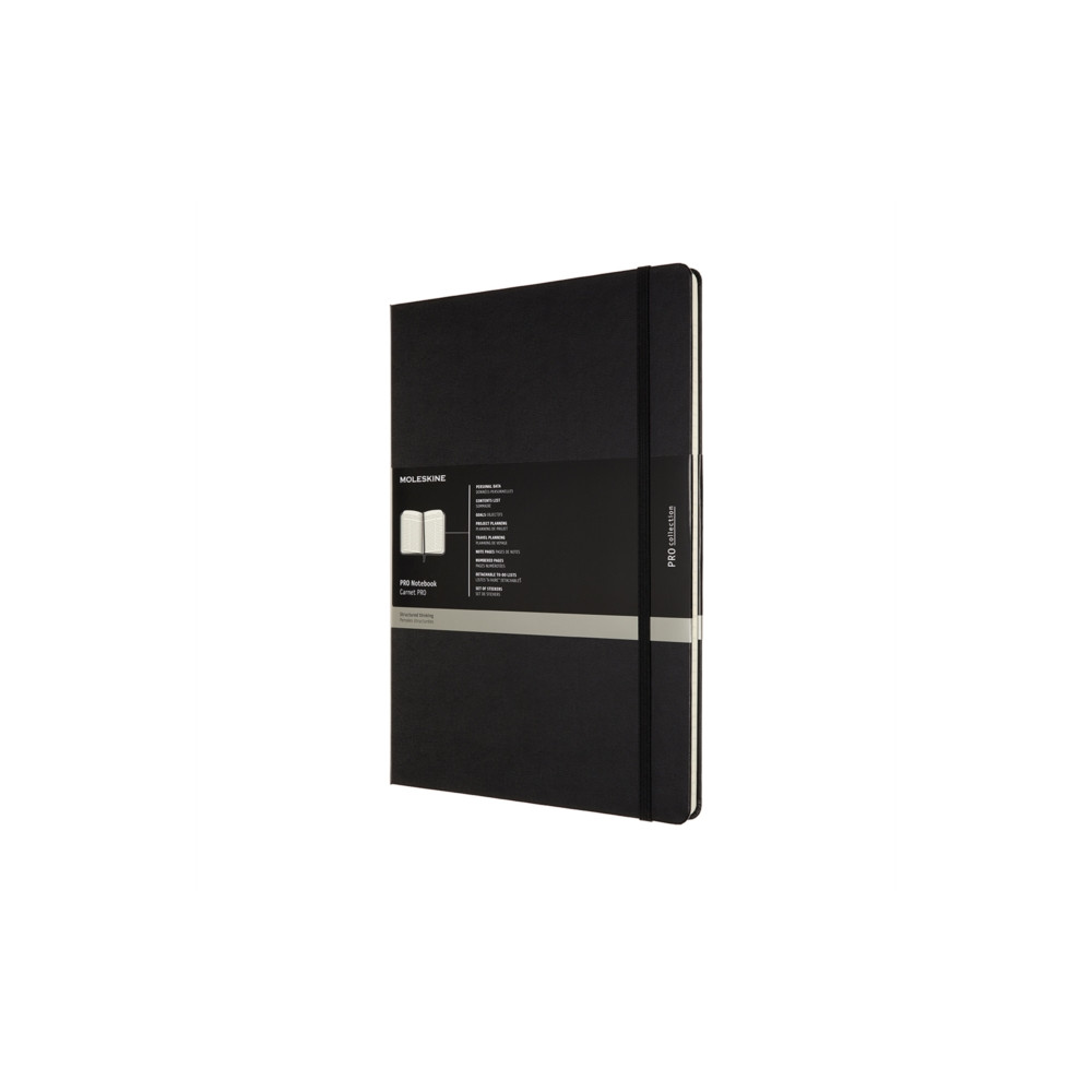 MOLESKINE PRO NOTEBOOK A4 HARD COVER BLA (inbunden, english) Moleskine
