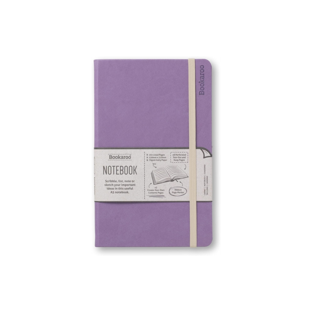 Bookaroo Notebook (A5) Journal - Aubergine