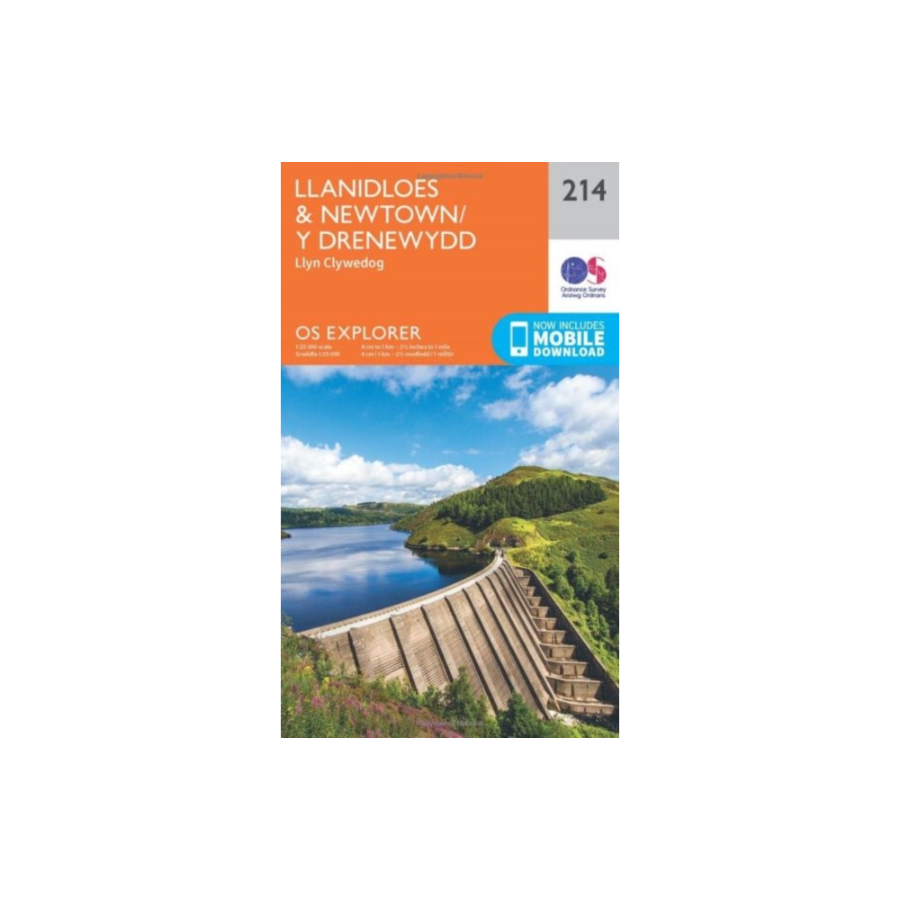 Llanidloes and Newtown - Y Drenewydd Ordnance Survey