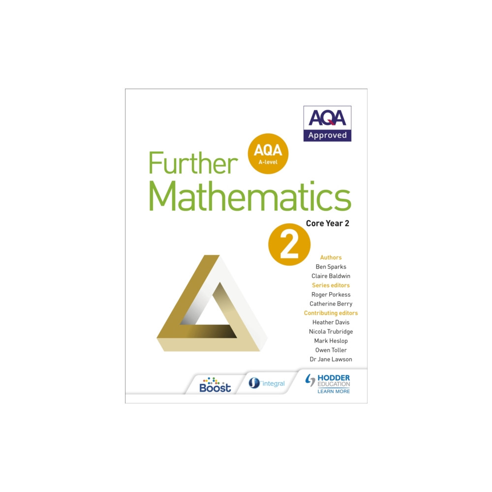 AQA A Level Further Mathematics Core Year 2 (häftad, english) Hodder Education