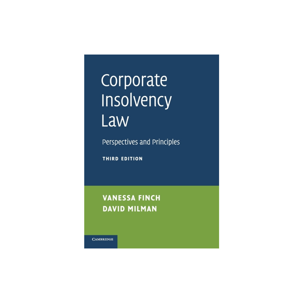 Corporate Insolvency Law (häftad, english) Cambridge University Press