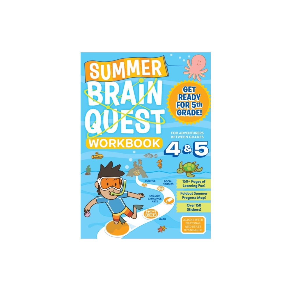 Summer Brain Quest: Between Grades 4 & 5 (häftad, english) Workman Publishing
