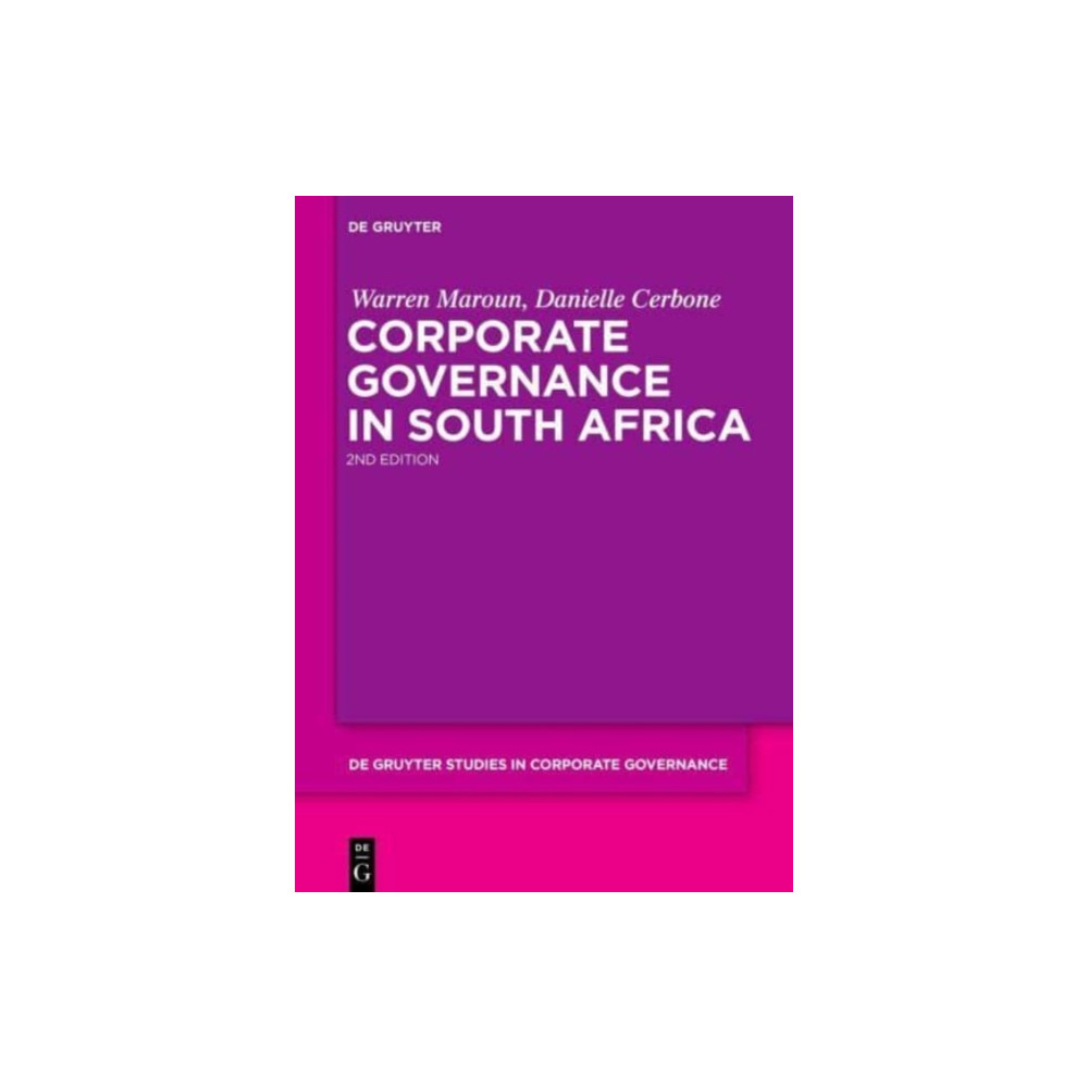 Corporate Governance in South Africa (inbunden, eng)