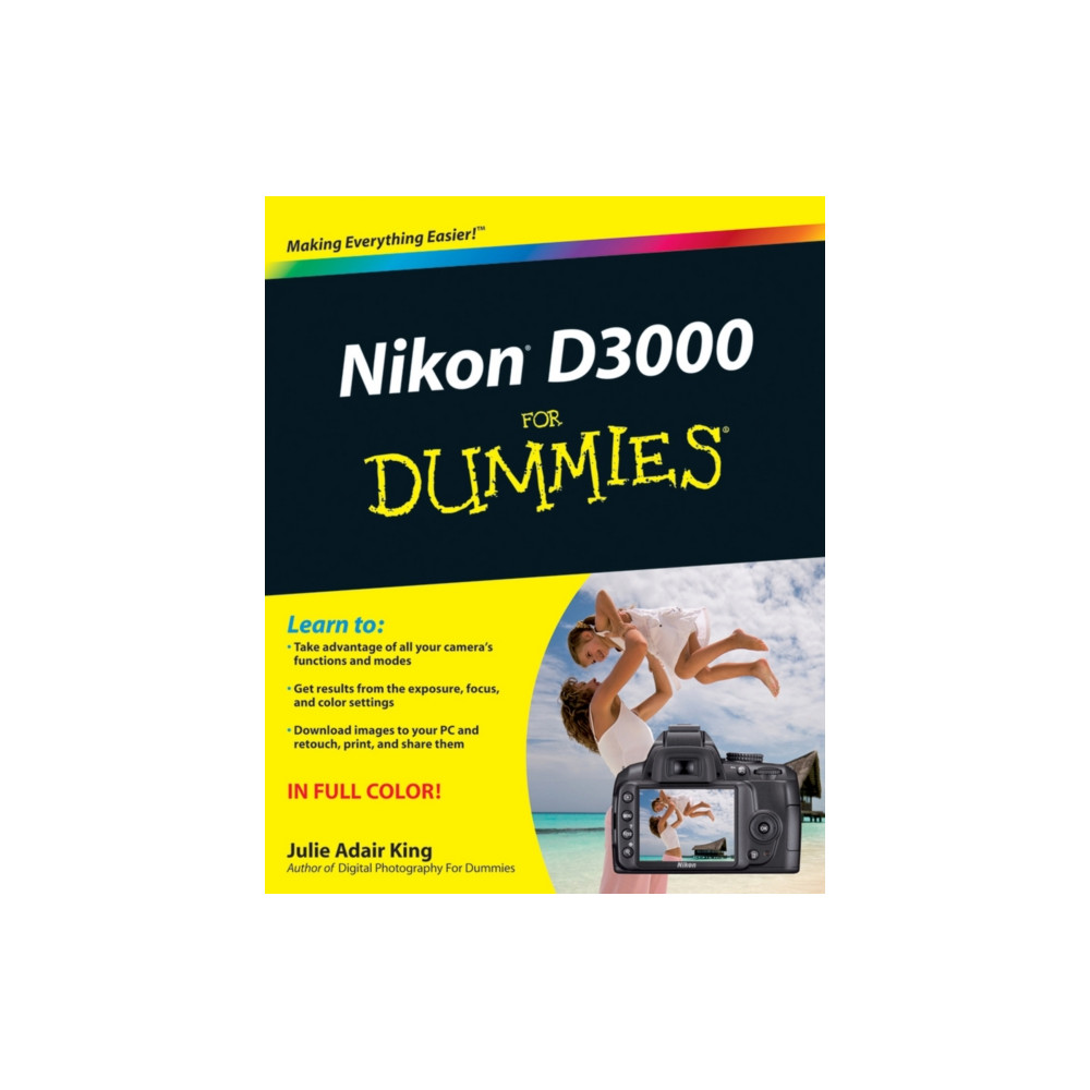 Nikon D3000 For Dummies (häftad, english) John Wiley & Sons Inc