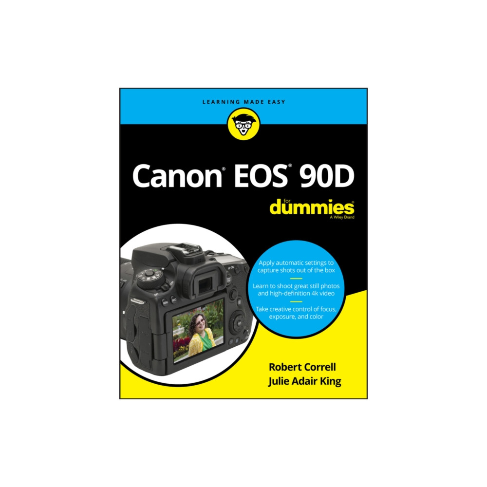 Canon EOS 90D For Dummies (häftad, english) John Wiley & Sons Inc