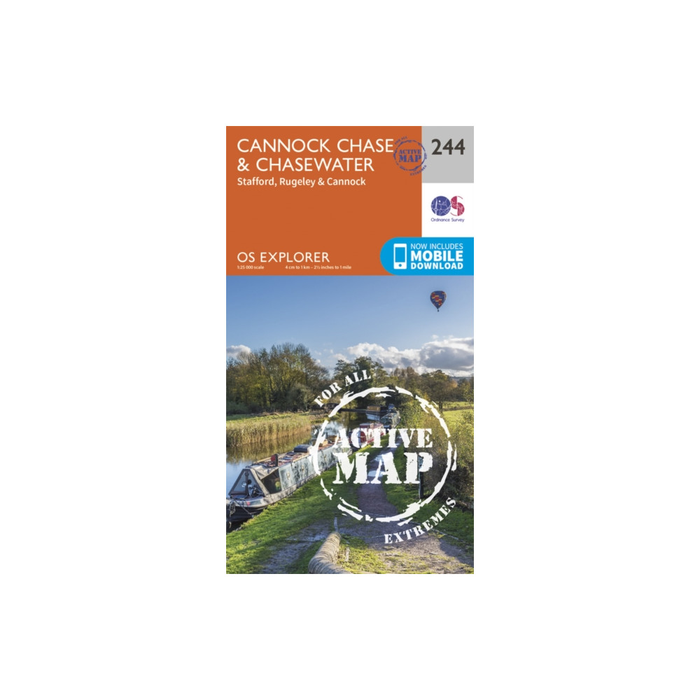 Cannock Chase Ordnance Survey
