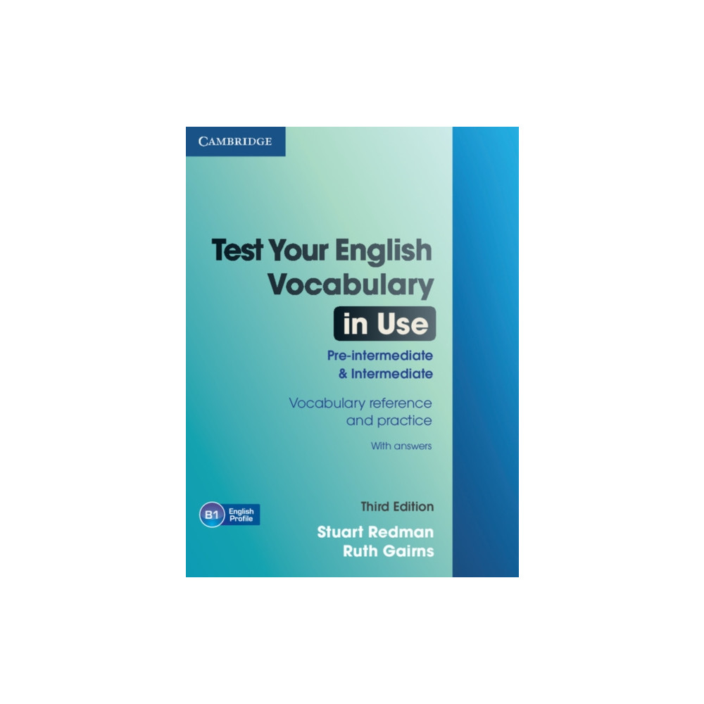 Test Your English Vocabulary in Use Pre-intermediate and Intermediate with Answers (häftad, english) Cambridge University Press
