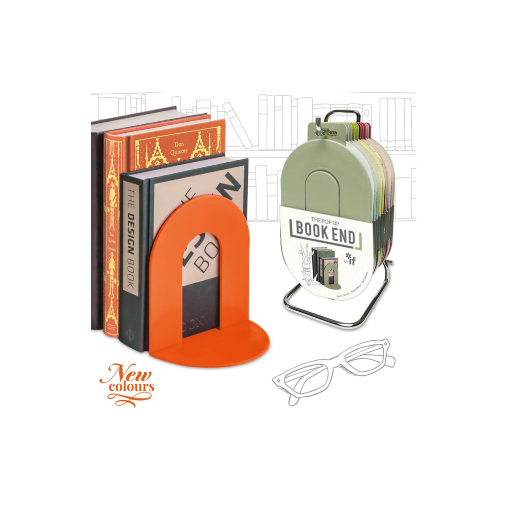 The Pop Up Book End - Orange