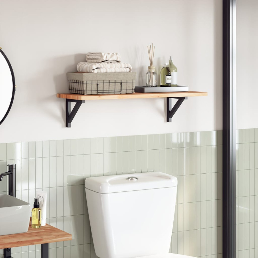 Bordsskiva rektangulär 100x30x2 cm massivt akaciaträ