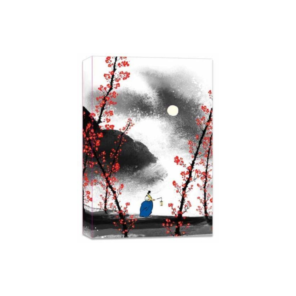 Plum Blossoms on a Moonlit Night Lined Hardcover Journal (inbunden, english) Tuttle Publishing