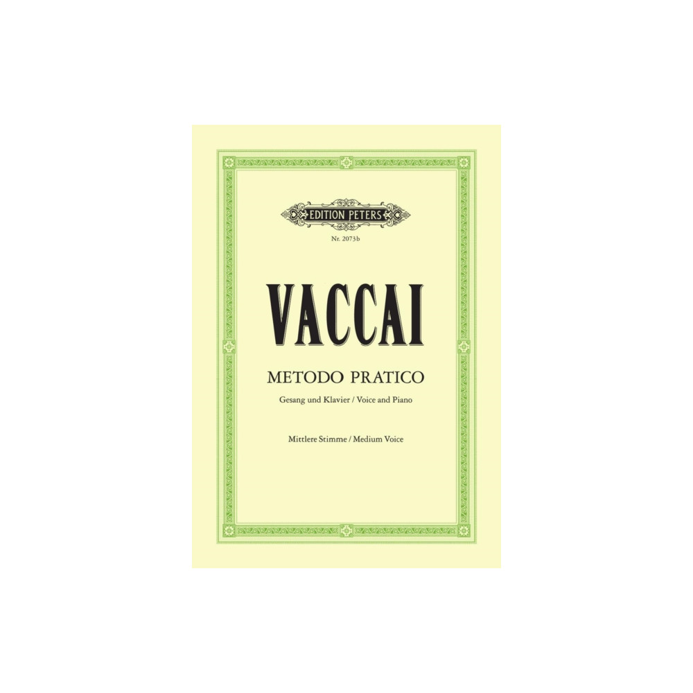 Practical Method (Medium Voice and Piano) (häftad, eng)