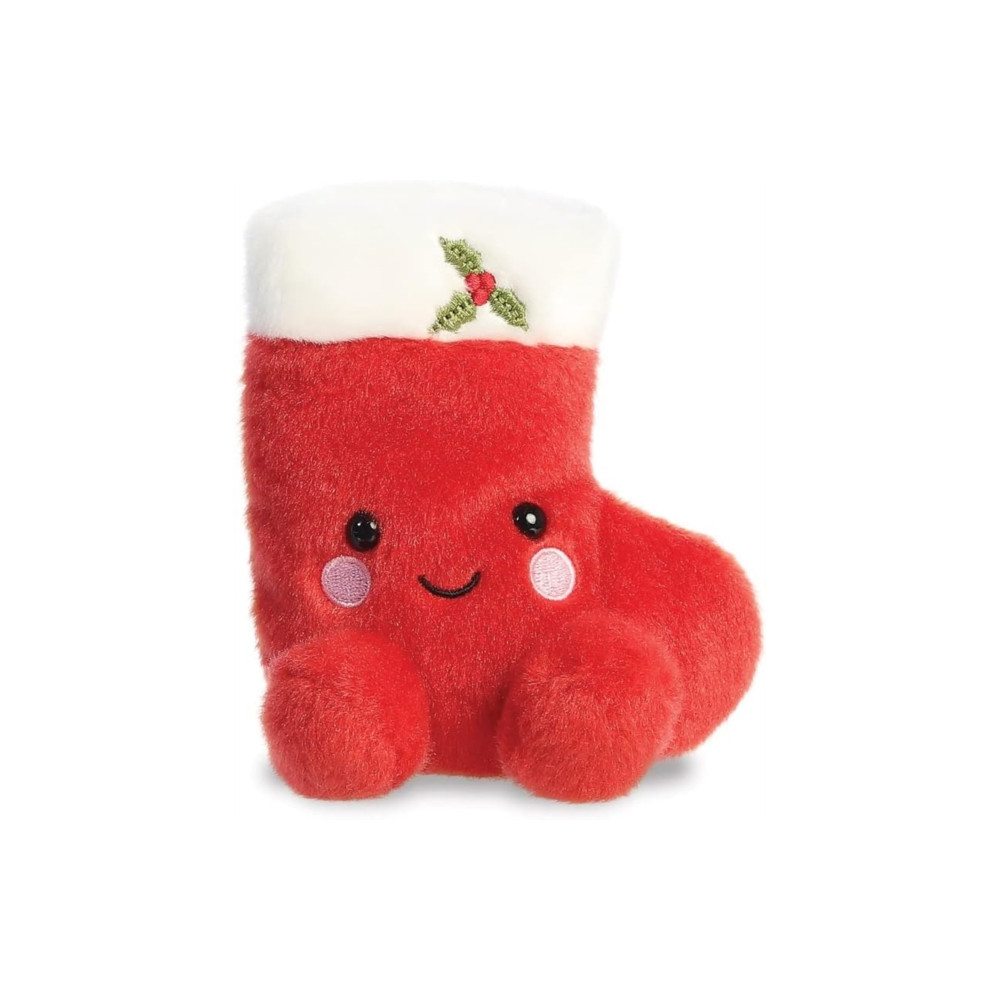 Palm Pals Holly Stocking Soft Toy