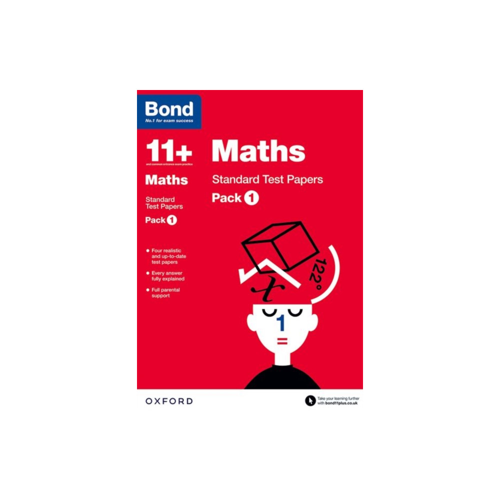 Bond 11+: Maths: Standard Test Papers: For 11+ GL assessment and Entrance Exams (häftad, english) Oxford University Press