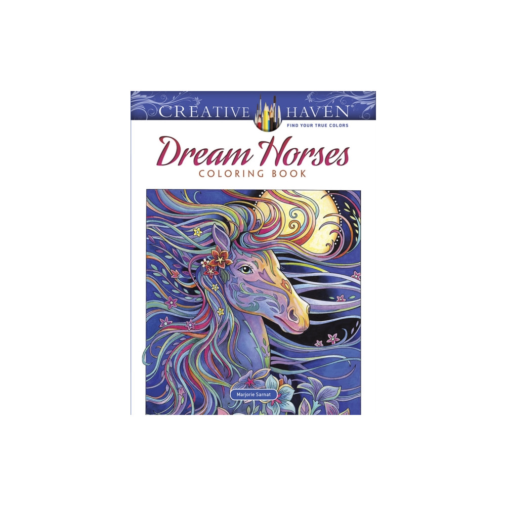 Creative Haven Dream Horses Coloring Book (häftad, eng)