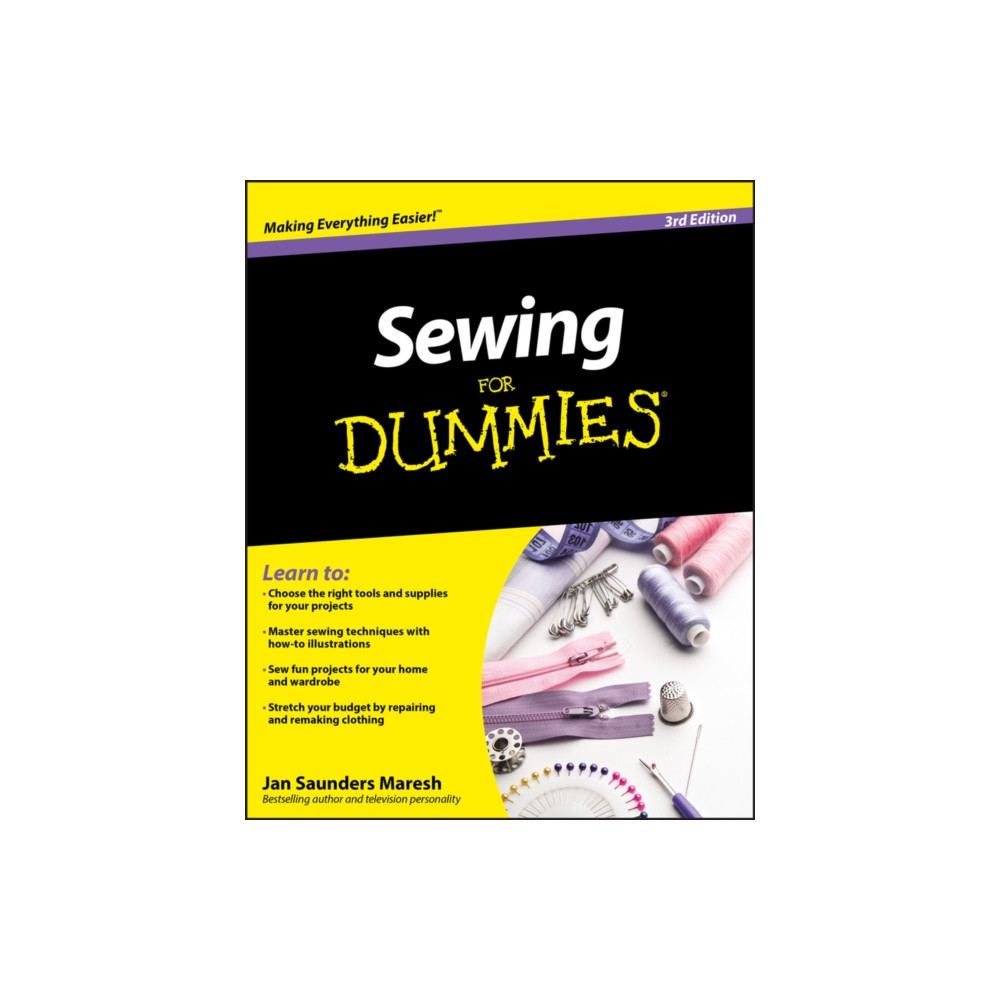 Sewing For Dummies (häftad, english) John Wiley & Sons Inc