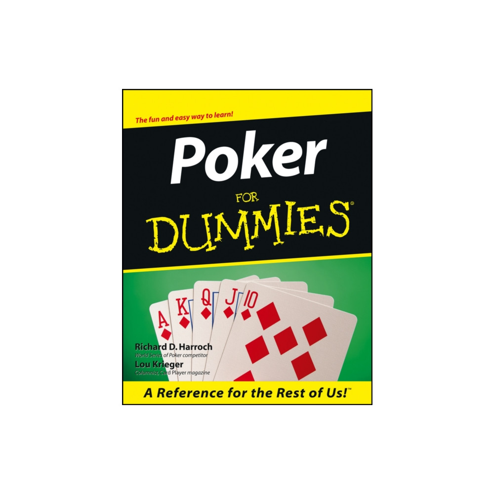 Poker For Dummies (häftad, english) John Wiley & Sons Inc