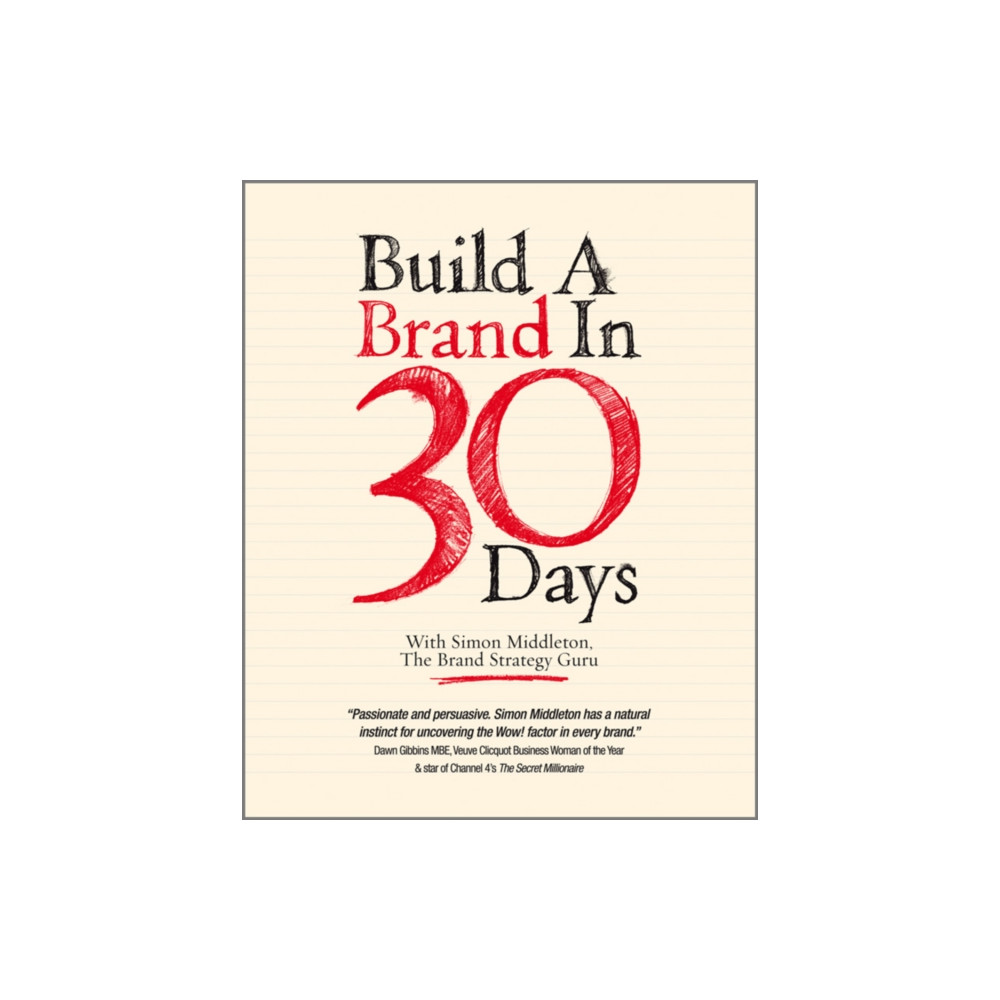 Build a Brand in 30 Days (häftad, eng)