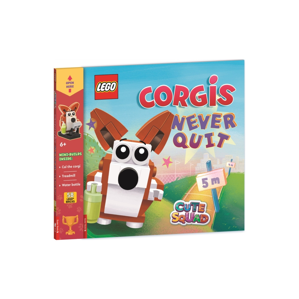 LEGO® Books: Cute Squad: Corgis Never Quit (with corgi mini-build and over 55 LEGO® elements) (häftad, english) Michael O'Mara Books Ltd