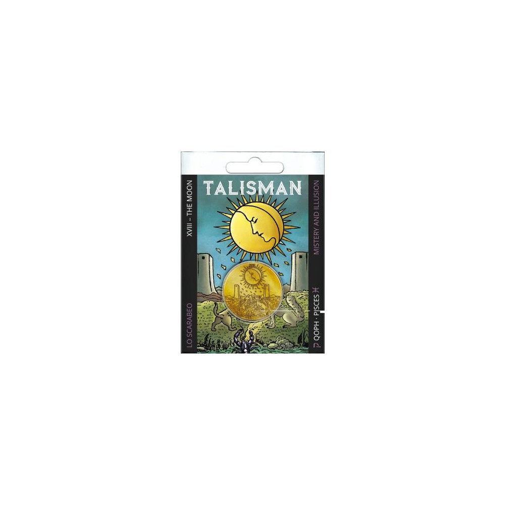 Tarot Talisman - XVIII THE MOON Lo Scarabeo