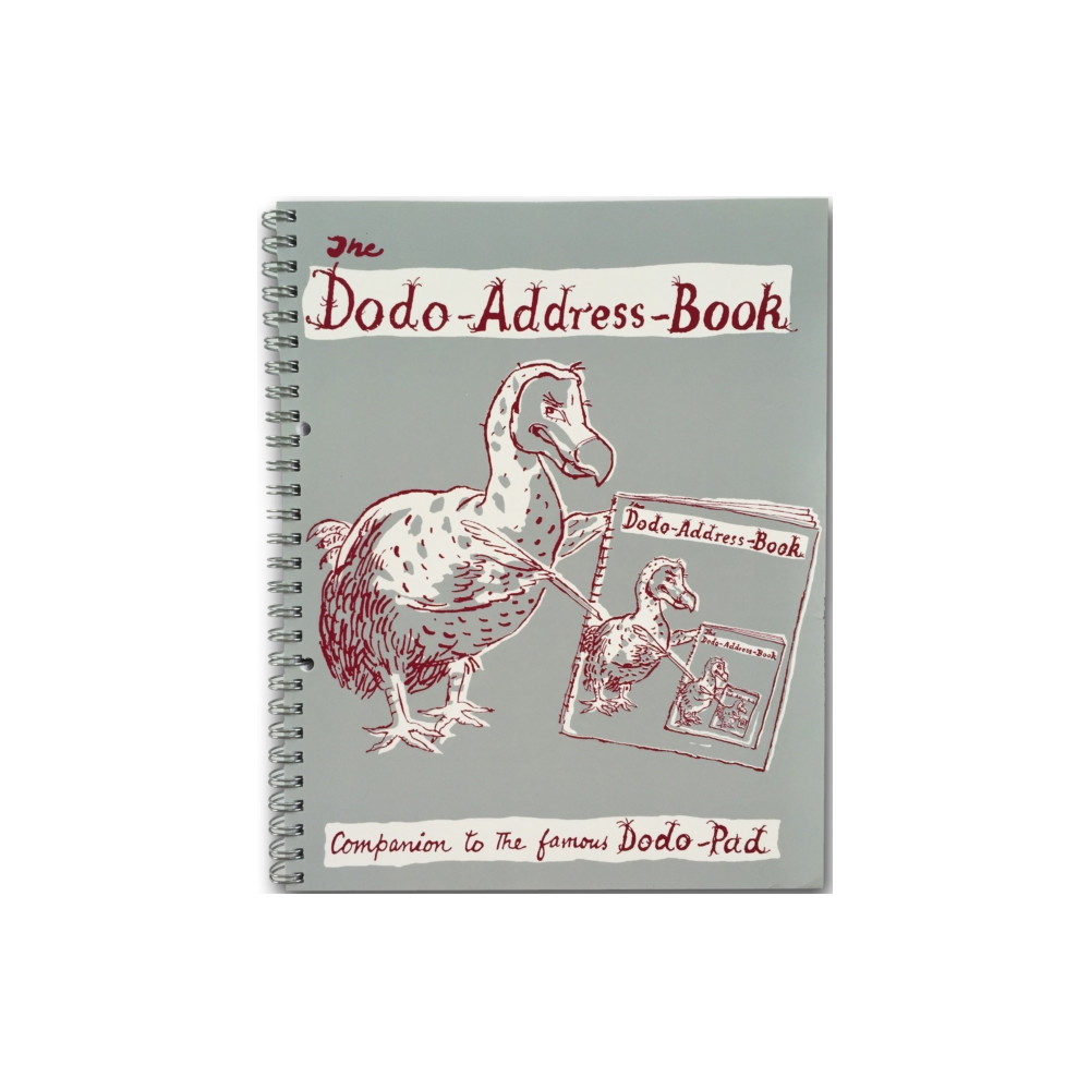 Dodo Address Book (Upcycled - RING-BOUND) (bok, spiral, eng)