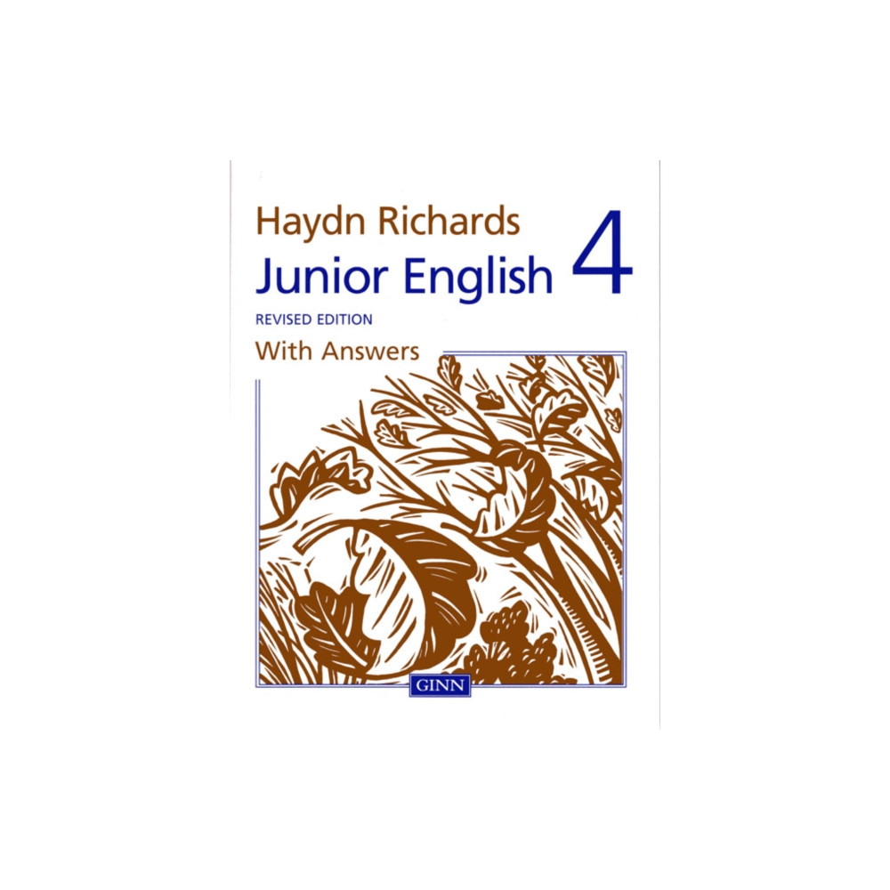 Haydn Richards Junior English Book 4 With Answers (Revised Edition) (häftad, english) Pearson Education Limited
