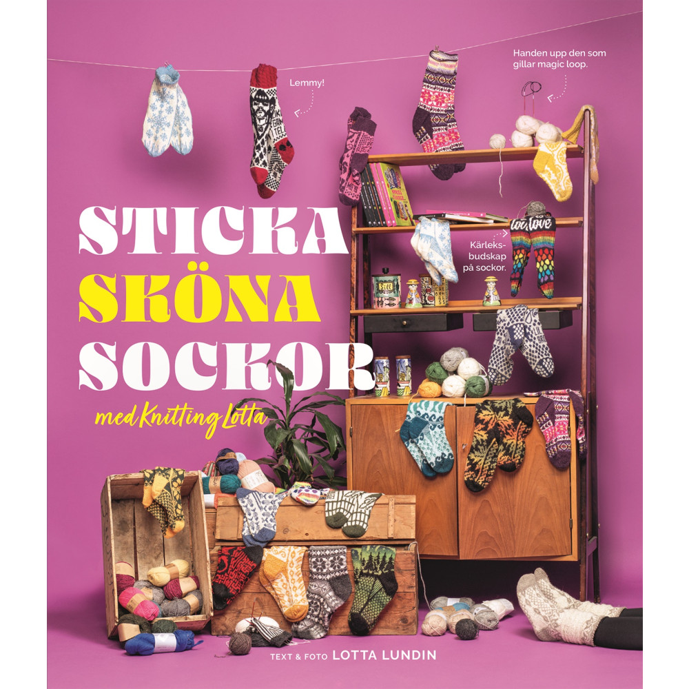 Sticka sköna sockor med Knitting Lotta (inbunden) Lotta Lundin