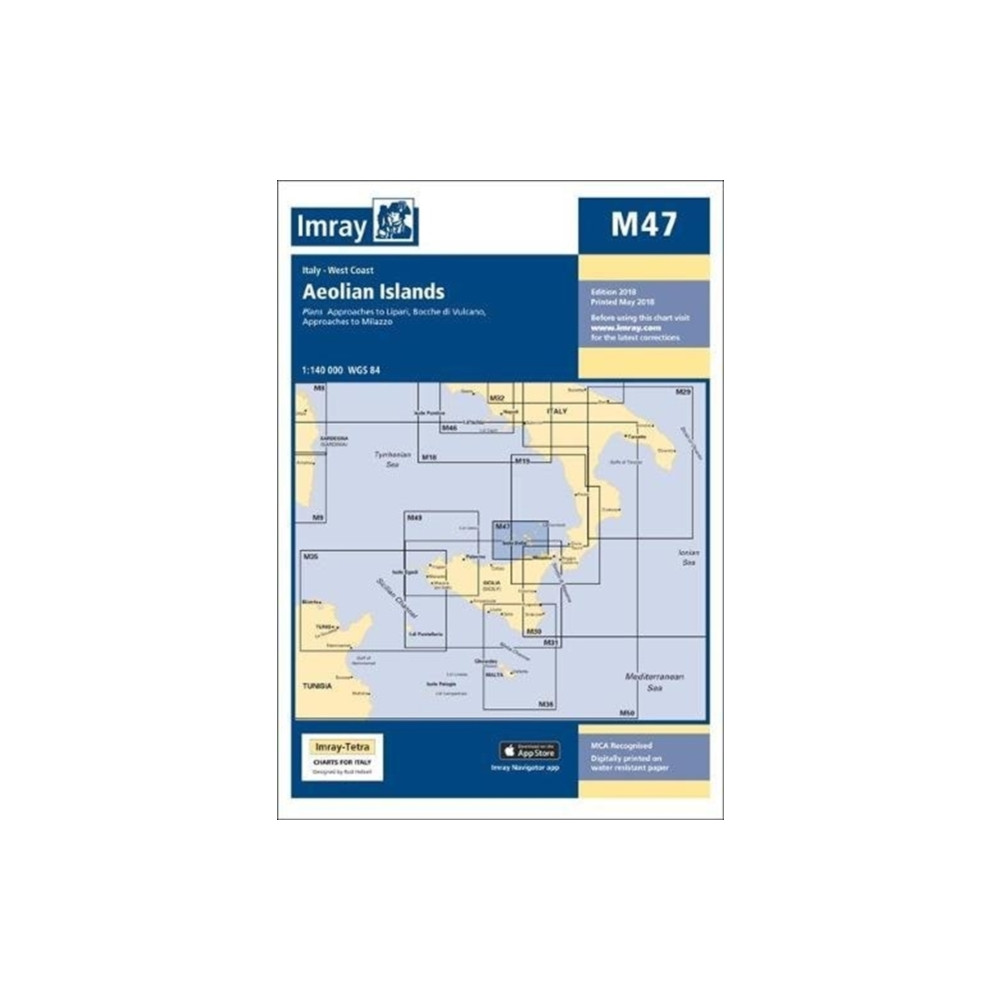 Imray Chart M47 Imray, Laurie, Norie & Wilson Ltd